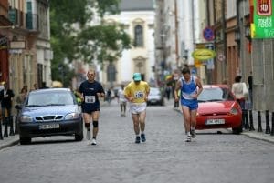 running